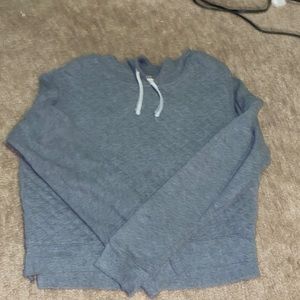 Grey cropped Sweater